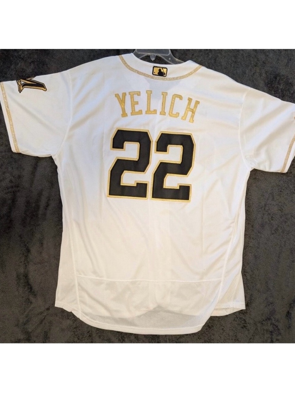 Milwaukee Brewers Christian Yelich Nike Gold Edition Authentic Baseball Jersey